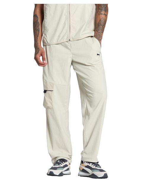 PUMA TECH Relaxed Cargohose XS Desert Dust Beige in Natural für Herren