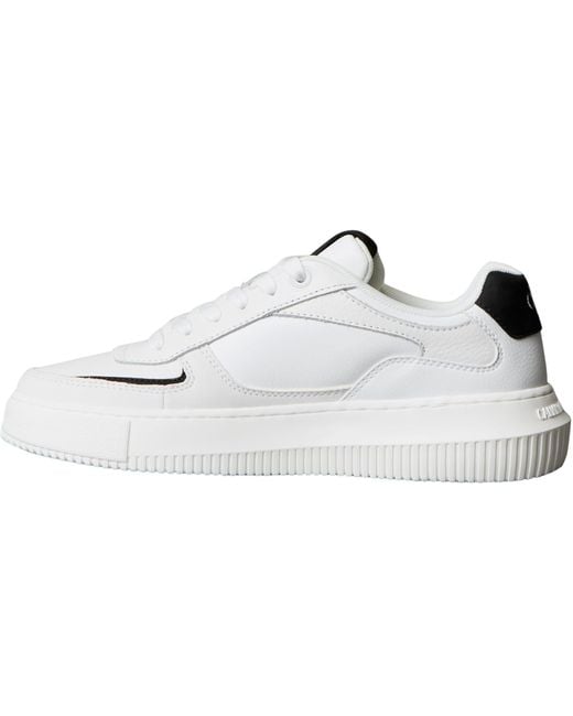 Calvin Klein Black Cupsole Sneaker Chunky Low Dicke Sohle