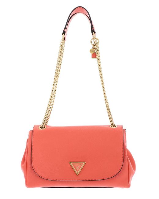 Guess Cosette Convertible Xbody Flap Orange in het Red