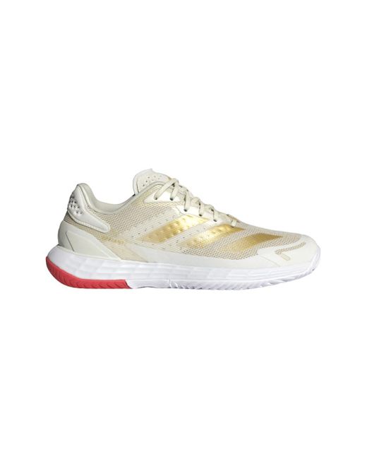 Adidas White Defiant Speed 2 Sneaker