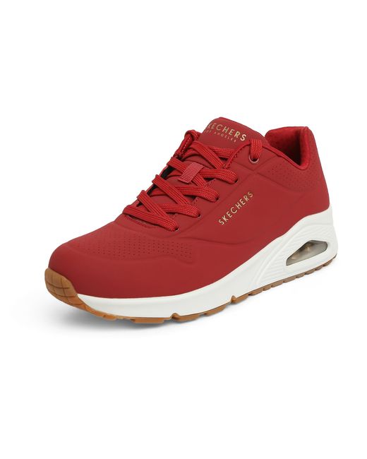 Skechers Red Uno Stand On Air Sneaker
