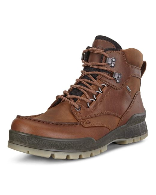 Ecco Track 25 Mid Gtx Boots in Brown Cognac (Brown) for Men | Lyst UK