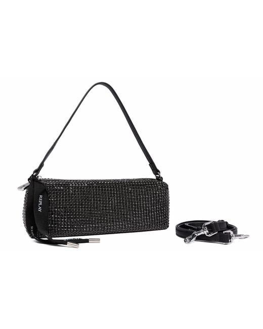 Replay Black Handtasche mit Glitzersteinen