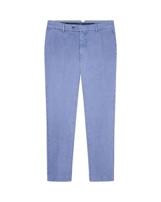 Hackett Blue C Chino Kensington Trouser for men