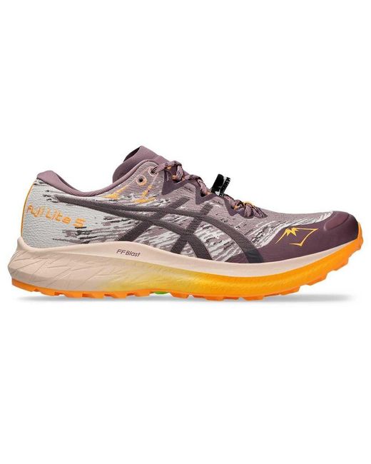 Asics Gray Fuji Lite 5 Trail Running Shoes EU 40