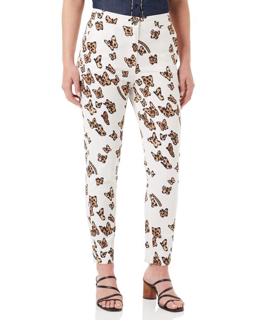 Love Moschino Multicolor S Cigarette fit Trousers Casual Pants