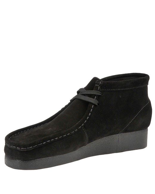 Clarks Padmore Black Ankle Boots Shoes S Sz 9 Uk for men