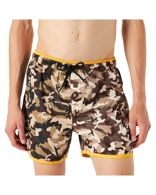 DIESEL Black Bmbx-wave-wf Board Shorts for men