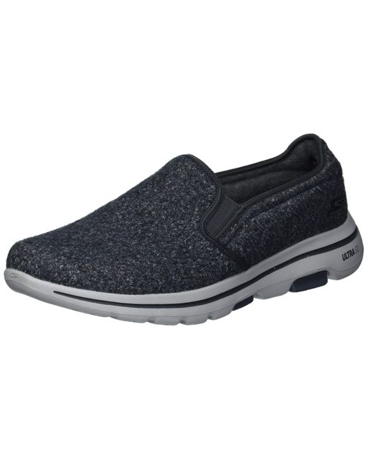 Skechers Wol Go Walk 5 Flint Slip On Sneakers Voor in het Blauw voor heren  - Lyst