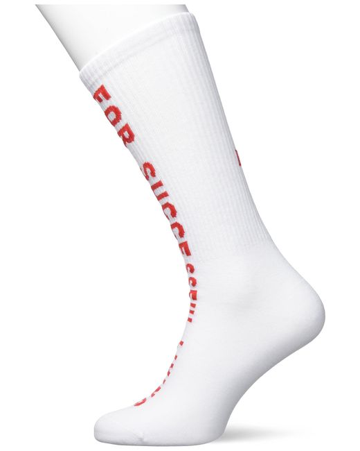 DIESEL White Skm-ray Sock for men
