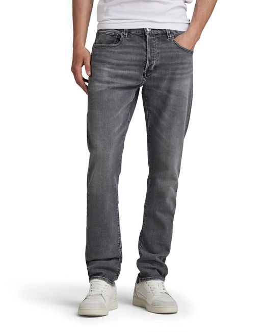 3301 Vaqueros Slim Jeans G-Star RAW de hombre de color Gray