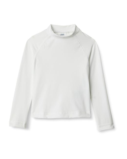 Camiseta de ga Larga de Protección Amazon Essentials de hombre de color White