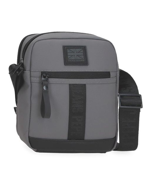 Hoxton Sac à bandoulière Deux Compartiments Gris 17 x 22 x 7,5 cm Polyester et PU by Joumma Bags Pepe Jeans pour homme en coloris Gray