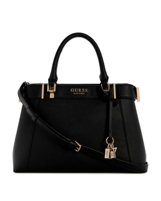 Guess Anadela Satchel Bag Black