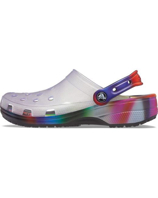 CROCSTM Black Erwachsene und Classic Translucent Clog