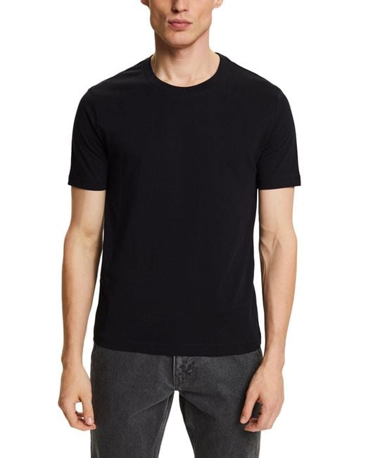 ESPRIT Herren T-Shirt – Klassisches Basic In Standard-Passform