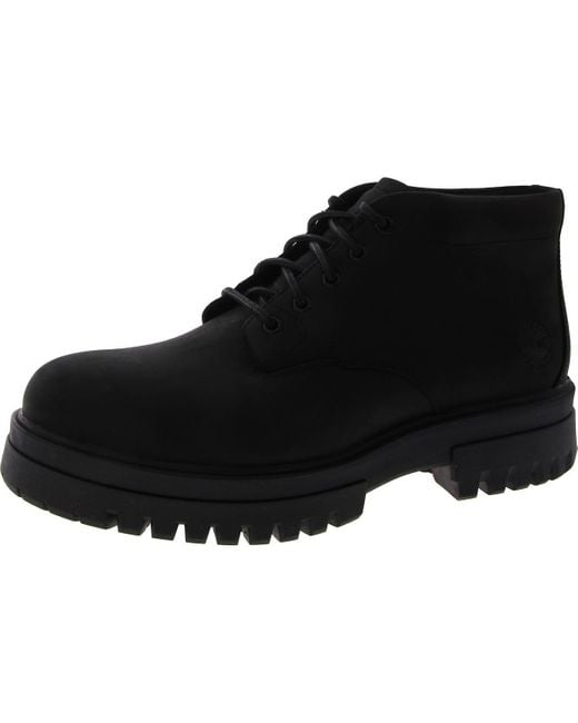 Timberland Black Arbor Road Waterproof Chukka Fashion Boot for men