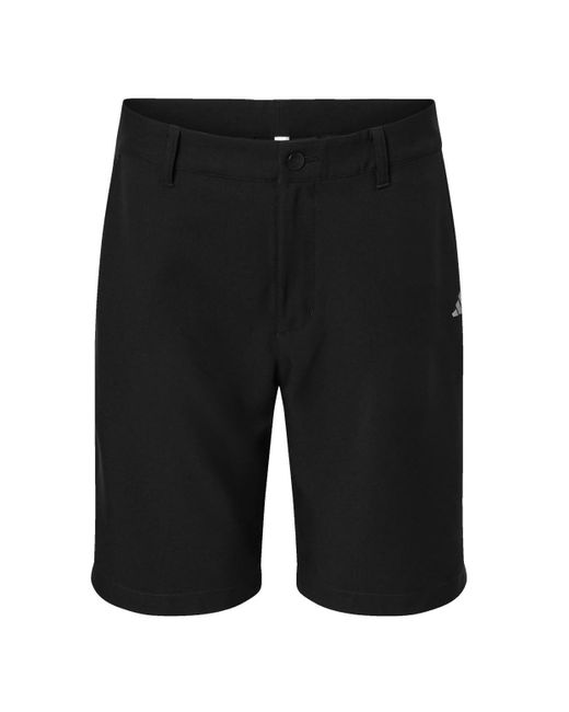 Adidas Black Adi Advantage Golf Shorts for men