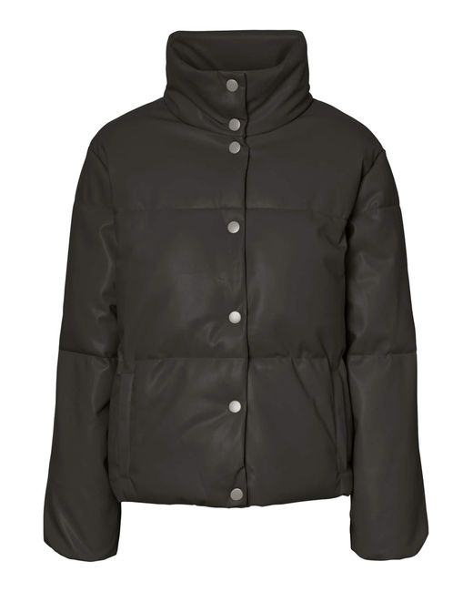 Vero Moda Brown VMEMILY Short Coated Jacket KI Jacke