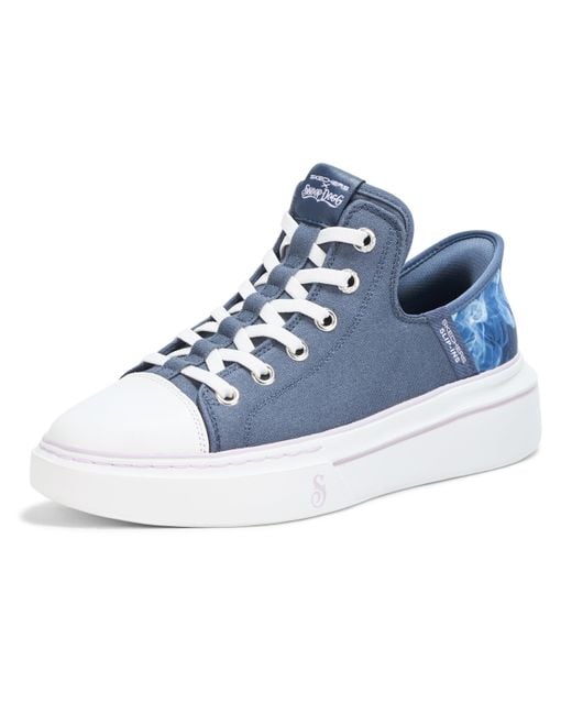 Skechers Blue Dogg: Snoop One-boss Life Canvas Hands Free Slip-ins Sneaker
