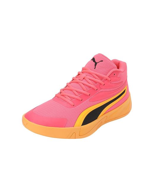 PUMA Pink Court Pro Basketball Shoe for men