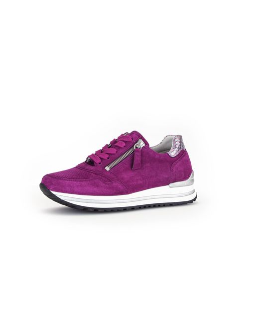 Gabor Purple Low-Top Sneaker
