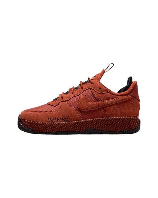 Orange nike air force sale