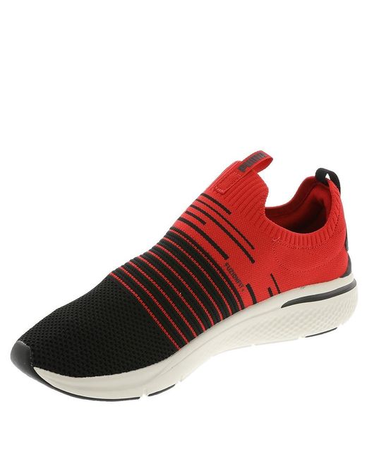PUMA Red Softride Pro Echo Slip On Sneaker