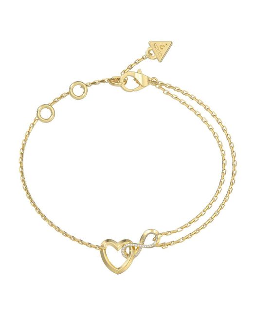 Bracciale da Donna Acciaio Inossidabile JUBB05531JWYGS di Guess in Metallic