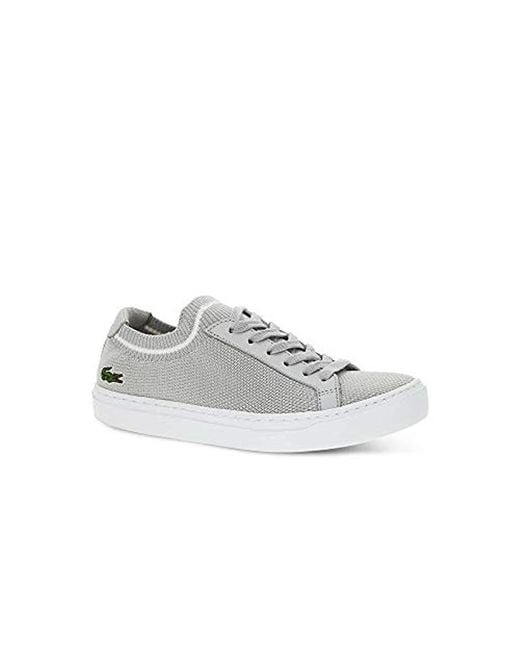 La Piquee 119 1 Cfa, Baskets Femme Lacoste en coloris Gris | Lyst