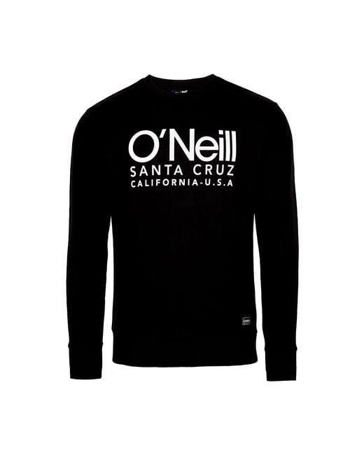 O'neill Sportswear Black Cali Original Crew Sweatshirt for men