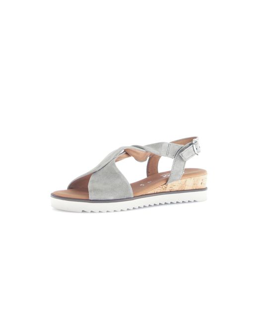 Gabor Black Keilsandalen