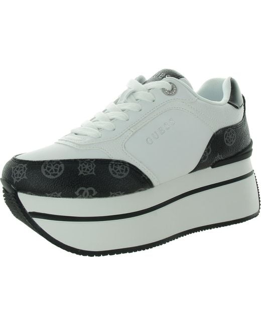 Guess White Camrio Sneaker
