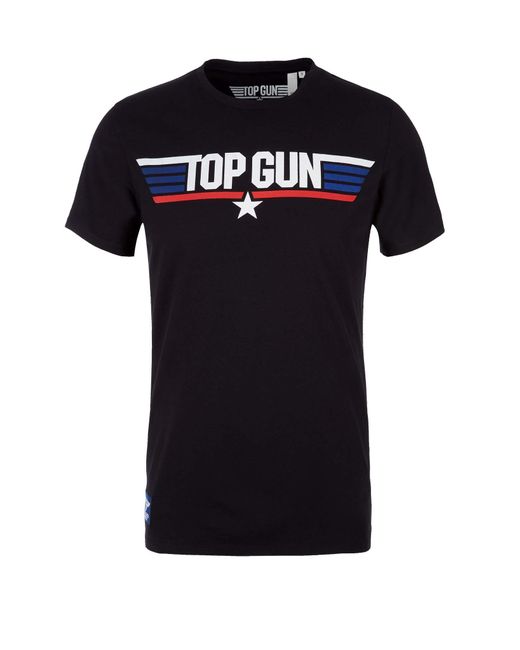 QS 520.10.004.12.130.2006169 T-Shirt in Black für Herren
