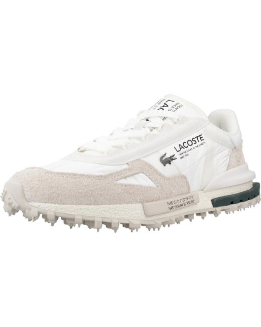 Lacoste Elite Active 223 1 Sma Low-top Sneakers Voor in het White voor heren
