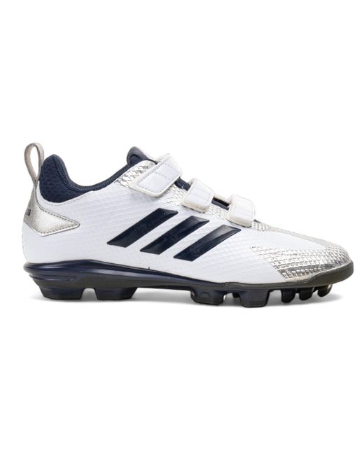 Adidas White Adizero Point Ac Baseball Cleats Molded Softball Shoes for men