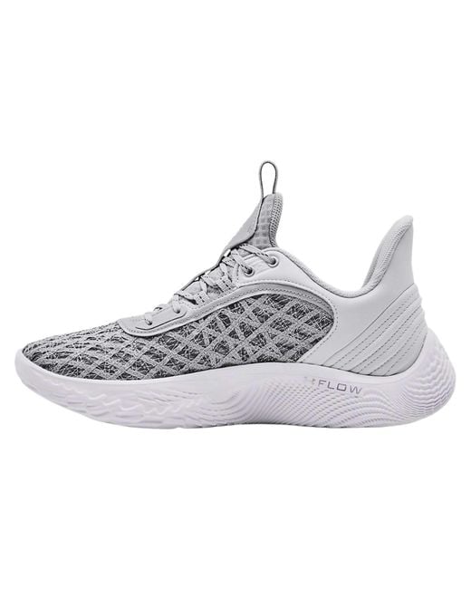 Under Armour Black Curry Flow 9 Team Basketball Shoes