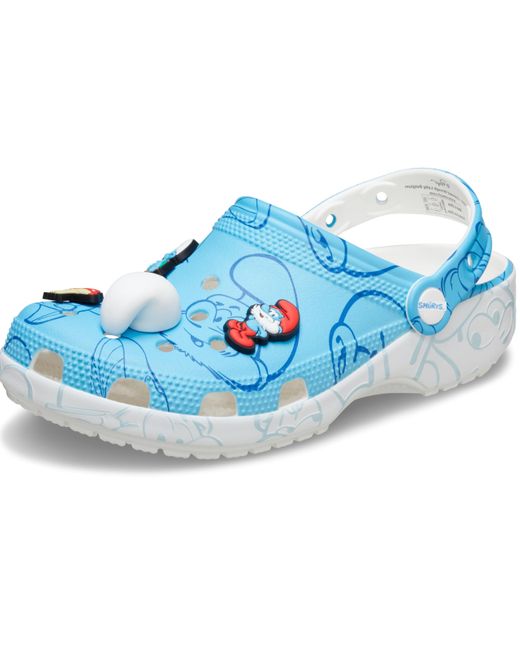CROCSTM Blue Smurfs Classic Clog 41-42 EU Multi