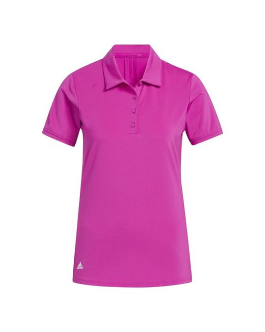 Adidas Pink Ultimate365 Solid Polo Shirt
