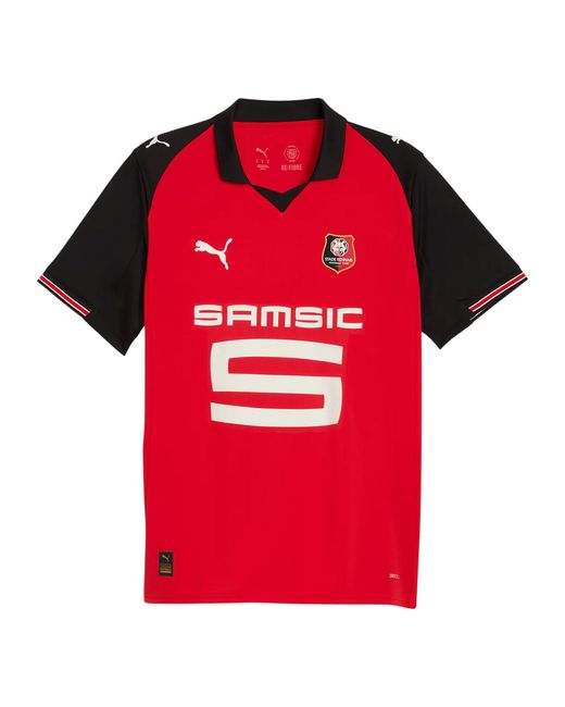 PUMA Stade Rennais F.c. Replica Shirt Thuis Rood in het Red voor heren