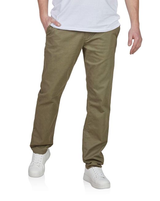 Tom Tailor Chino Hose Regular Fit Stretch Stoffhose Einfarbig in Gray für Herren