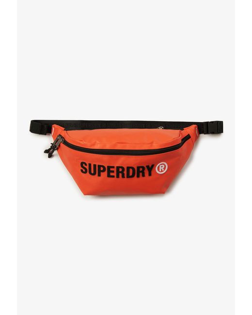 Waist Bag Superdry Red Bag GUARANTEE ORIGINAL SUPERDRY Waist