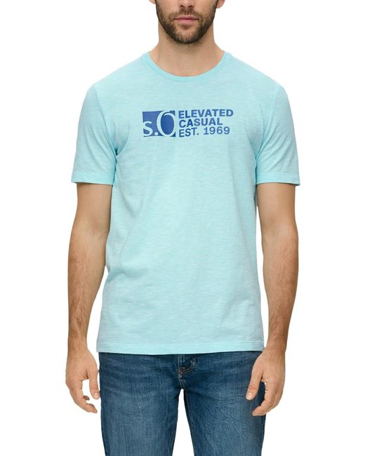 S.oliver T-Shirt in Blue für Herren