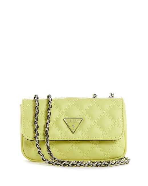Cessily Mini Convertible Lime di Guess in Yellow