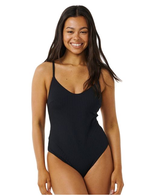 Rip Curl Premium Surf Cheeky Badeanzug 2024 Black