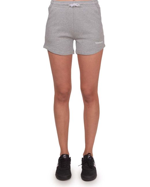 Timberland Gray Shorts With Logo