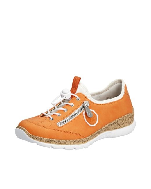 Rieker Orange N4263 Slipper