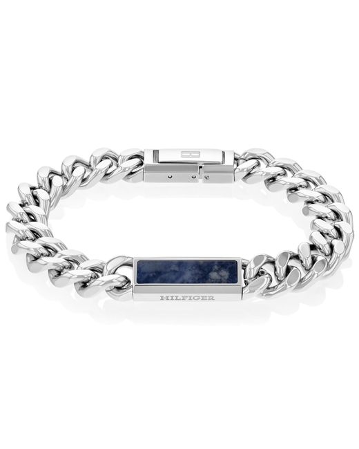 Jewelry 2790538 Bracelet à maillons pour homme Bleu Tommy Hilfiger pour homme en coloris Metallic