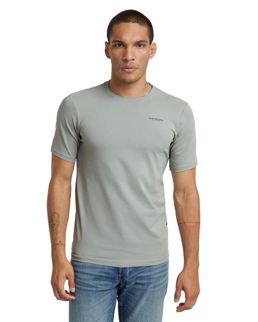G-Star RAW Slim Base T-shirt in het Gray voor heren