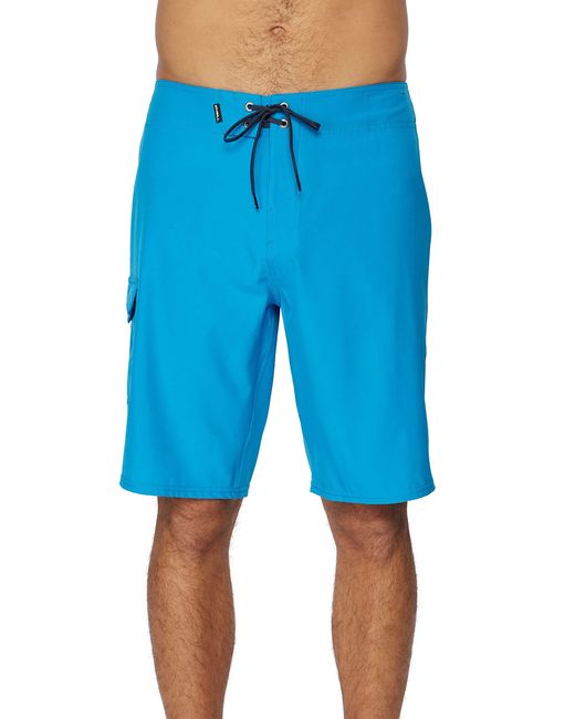 O'neill Sportswear Blue Water Resistant Swim Trunks For With Quick Dry Fabric And for men